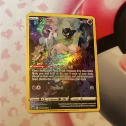 Pokemon Mew Ultra Rare Crown Zenith Galarian Gallery Holo GG10/70 60HP - Image 1