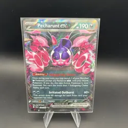 Pecharunt ex 039/064 Double Rare English Pokemon Shrouded Fable - Image 1