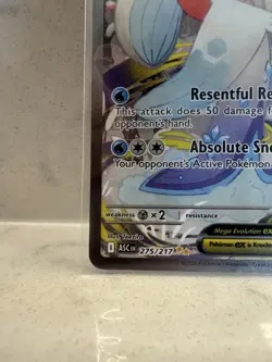 ASCENDED HEROES Mega Froslass ex 275/217 SIR Mint Pokemon Full Art - Gradeable - Image 3