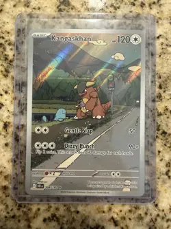 Pokemon Kangaskhan 204/182 Sv10 Destined Rivals Illustration Rare Holo 120 HP - Image 1