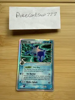 Pokemon Latios ex 96/101 Dragon Frontiers Ultra Rare Holo EX 100 HP - Image 1