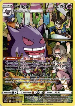 Pokemon TCG Gengar Lost Origin Trainer Gallery TG06/TG30 Holo Ultra Rare - Image 1