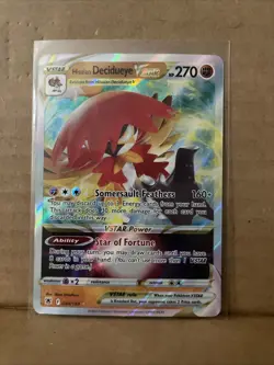 Hisuian Decidueye VSTAR 084/189 SWSH Astral Radiance Ultra Rare Holo Pokemon - Image 3