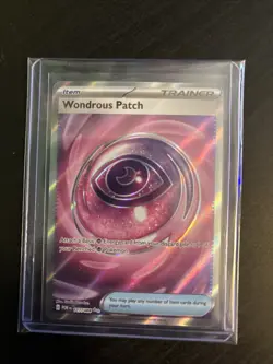 Pokemon TCG Wonderous Patch 117/088 Full Art Perfect Order NM Mint - Image 1