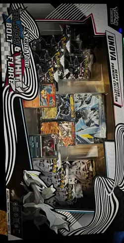 Pokemon Sealed Black Bolt & White Flare Unova Heavy Hitters Premium Collection - Image 1