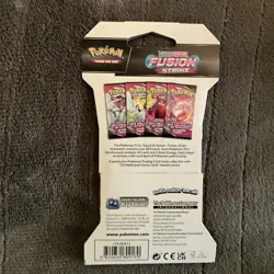 Pokemon Fusion Strike Sleeved Booster Pack Random Art SEALED AUTHENTIC - Image 2
