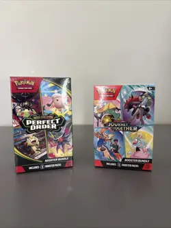 Pokemon TCG Journey Together and Perfect Order Booster Bundle Lot Sealed - Image 1