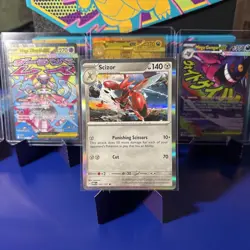 Scizor 141/197 SV03: Obsidian Flames Reverse Holo Pokemon TCG - Image 1