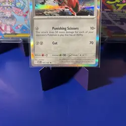 Scizor 141/197 SV03: Obsidian Flames Reverse Holo Pokemon TCG - Image 2