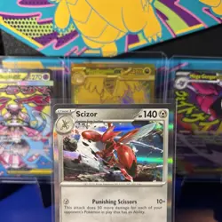 Scizor 141/197 SV03: Obsidian Flames Reverse Holo Pokemon TCG - Image 3