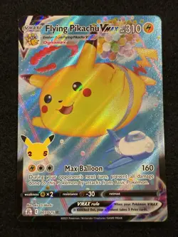 Pokemon Flying Pikachu VMAX 007/025 from Celebrations in NM condition! - Image 1