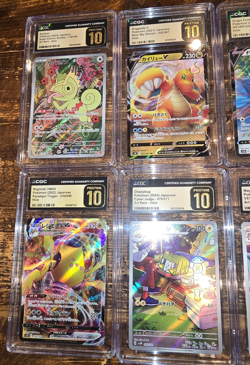 🔥8 x CGC PRISTINE 10 Lot Japanese Pokemon Dragonite Magnezone Kecleon Dialga AR - Image 2