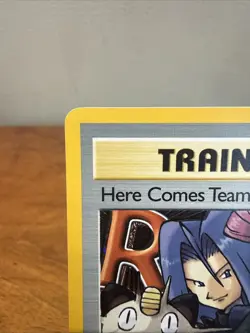 Here Comes Team Rocket * HOLO * - 15/82 Team Rocket Vintage WOTC Pokemon LP - Image 2