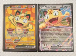 2X Meowth EX 107 & 062/088 From Pokemon Perfect Order NM/M Great Kitties 🐱 !!! - Image 1