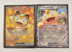 2X Meowth EX 107 & 062/088 From Pokemon Perfect Order NM/M Great Kitties 🐱 !!! - Image 3