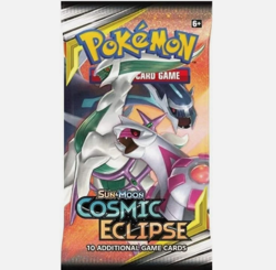 Pokemon TCG Sun & Moon Cosmic Eclipse Booster Pack 2019 NEW SEALED - Image 3