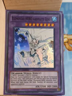 Elemental HERO Absolute Zero GENF-ENSE1 Generation Force Limited|Limited Edition - Image 1