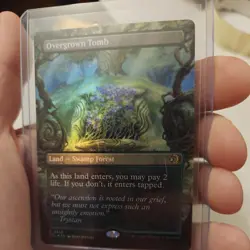 MTG Overgrown Tomb (Borderless) Lorwyn Eclipsed Foil #0350 M/NM - Image 4