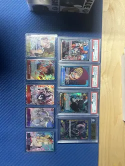 One Piece TCG PSA 10 Lot (10 Cards) - Image 1