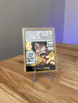 One Piece Gold Your Turn DON Adventures on Kami's Island English Monkey.D.Luffy - Image 1