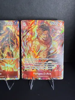 One Piece Sabo OP05-007 & Portgas.D.Ace ST15-005 Promos - Image 3