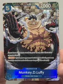 Monkey D. Luffy Treasure Rare OP13 Carrying on His Will OP11-058 One Piece TR NM - Image 3