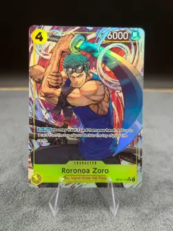 Roronoa Zoro SR OP15-113 Japanese One Piece TCG Yellow Heal Meta - Image 1