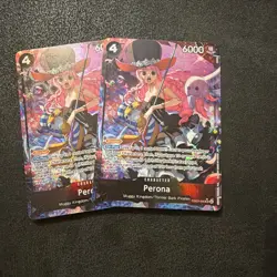 2 One Piece CCG Perona EB03-045 Alt Art SR English - Image 1