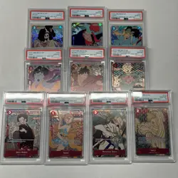 One Piece English Version 1st Year Anniversary Set PSA 10 Sequential Set - Image 1