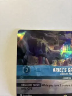 Ariel's Grotto A Secret Place Enchanted Disney Lorcana Fresh From Pack - Image 2