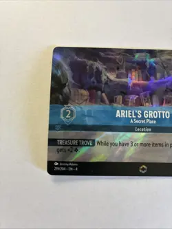 Ariel's Grotto A Secret Place Enchanted Disney Lorcana Fresh From Pack - Image 3