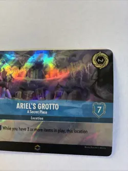Ariel's Grotto A Secret Place Enchanted Disney Lorcana Fresh From Pack - Image 4