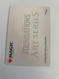 Fishing Pole - Art Series (18/54) - Foundations - Magic the Gathering (MTG) - Image 2