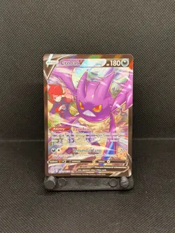 Pokemon TCG Crobat v Lost Origin Trainer Gallery Holo Ultra Rare Card TG20/TG30 - Image 1