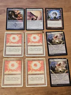 MTG Magic the Gathering Rare & Mythic Colorless / Artifact Card Lot Sol Ring - Image 1