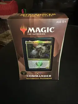 Magic: The Gathering Silverquill Statement Commander Deck Factory Sealed 2021 - Image 1