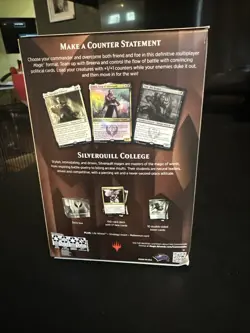 Magic: The Gathering Silverquill Statement Commander Deck Factory Sealed 2021 - Image 2