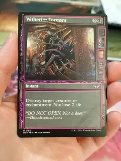 Withering Torment (Showcase) Duskmourn: House of Horror Regular - Image 1