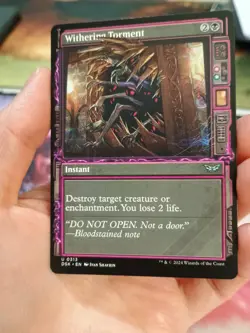 Withering Torment (Showcase) Duskmourn: House of Horror Regular - Image 2