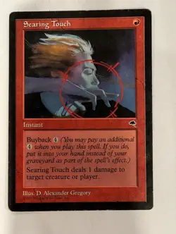 Searing Touch - Magic the Gathering MTG Tempest - Image 1