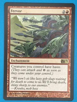 MTG - Fervor - Core Set 2013 - LP - Magic The Gathering - Image 1