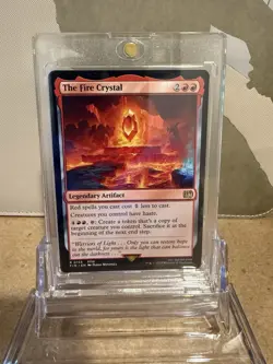 The Fire Crystal, #135, MTG Final Fantasy III, Rare, NM - Image 1