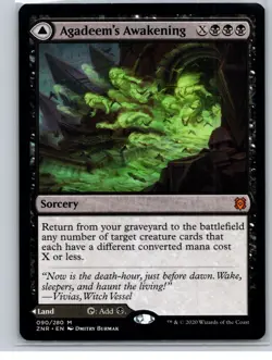 MTG - Zendikar Rising #90 Agadeem's Awakening - Image 1