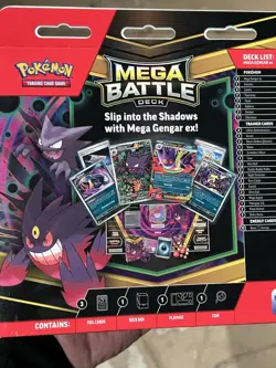 1 Sealed Pokemon Mega Battle Deck Mega Gengar EX Special Edition /HAUNTER PROMO - Image 4