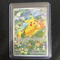 Pokemon 2023-25 SV Black Star Promos Pikachu Paldea Evolved Adventure Chest #088 - Image 1
