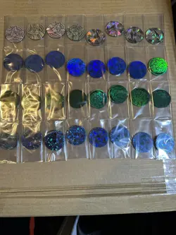 Pokemon Coins Lot of 32; Lucario, Lugia, Shaymin, Manaphy - Image 1