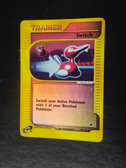 SWITCH #157/165 Expedition Base Set Reverse-Holo Rare Pokemon TCG Trainer NM - Image 1