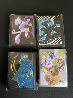 Pokemon TCG Sleeves From Etbs Variety Sealed - Image 1