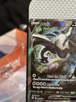 Pokemon 2022 Silver Tempest Lugia V 186/195 Alt Art Near Mint NM+ - Image 3