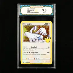 TQG 9.5 Mint+ 2021 Pokemon ENG Lugia #SWSH-CB E 022/025 R - Image 1